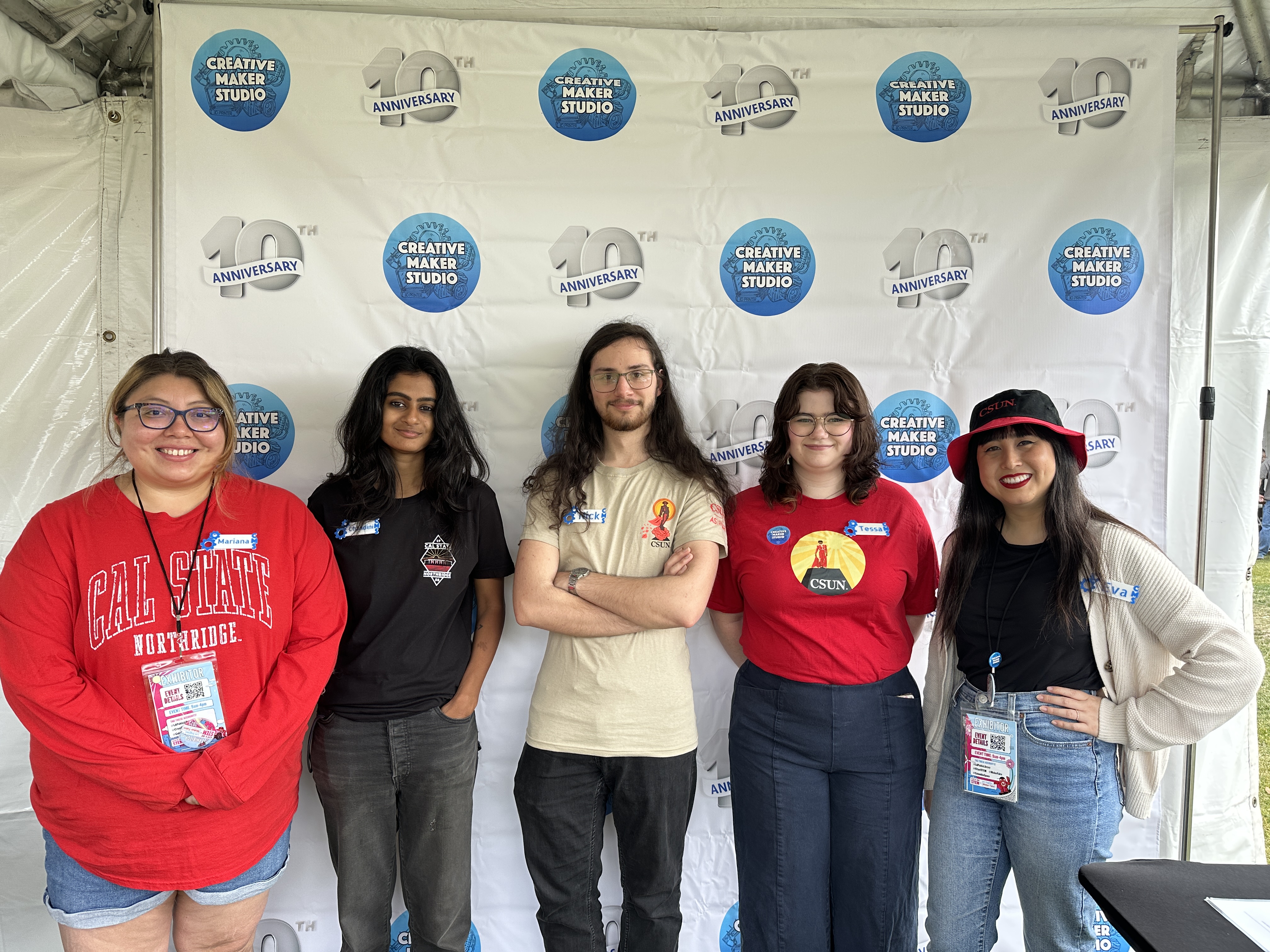 Cal State Northridge University Library: Creative Maker Studio - exhibit detail 5