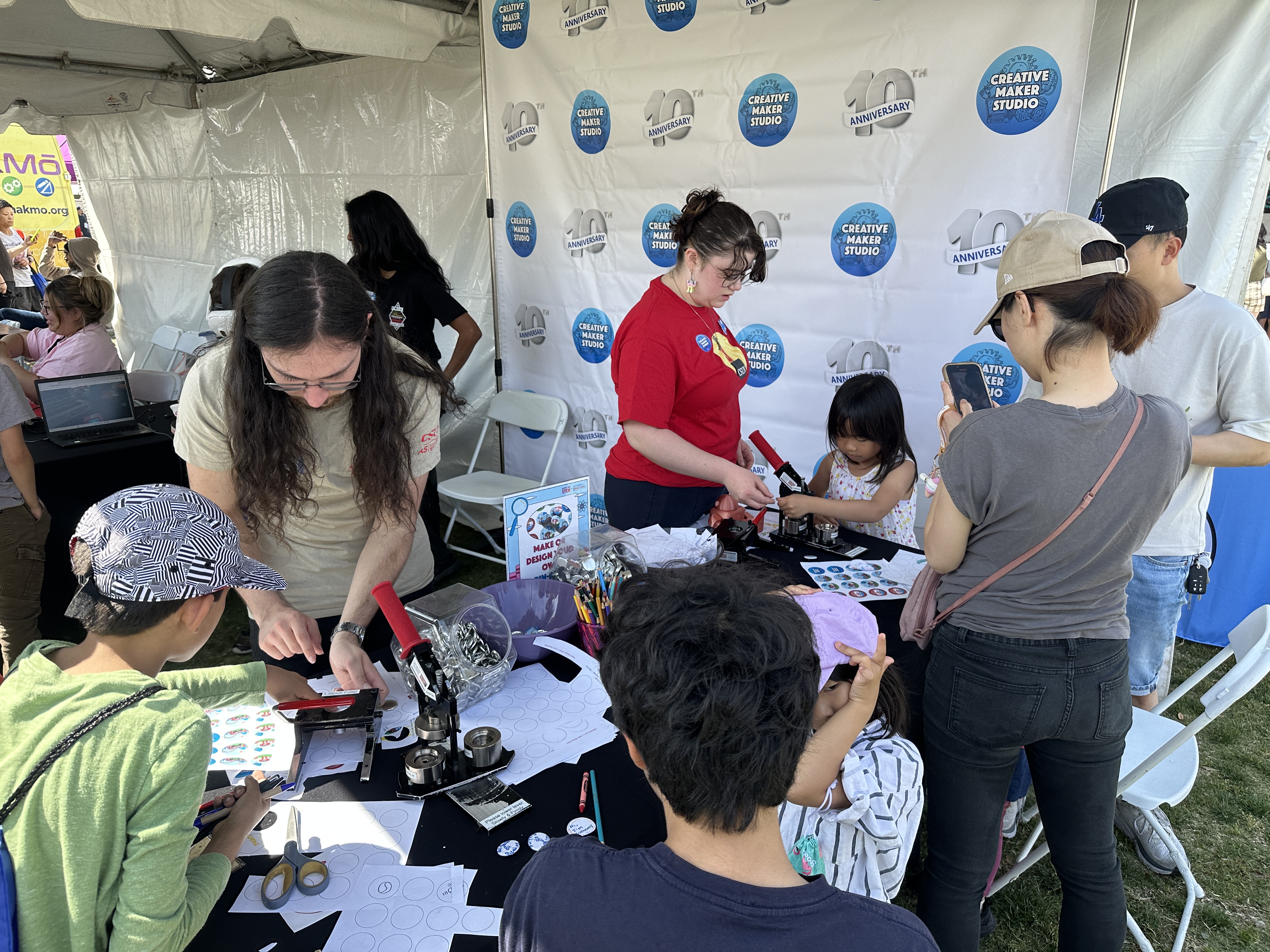 Cal State Northridge University Library: Creative Maker Studio - exhibit detail 4