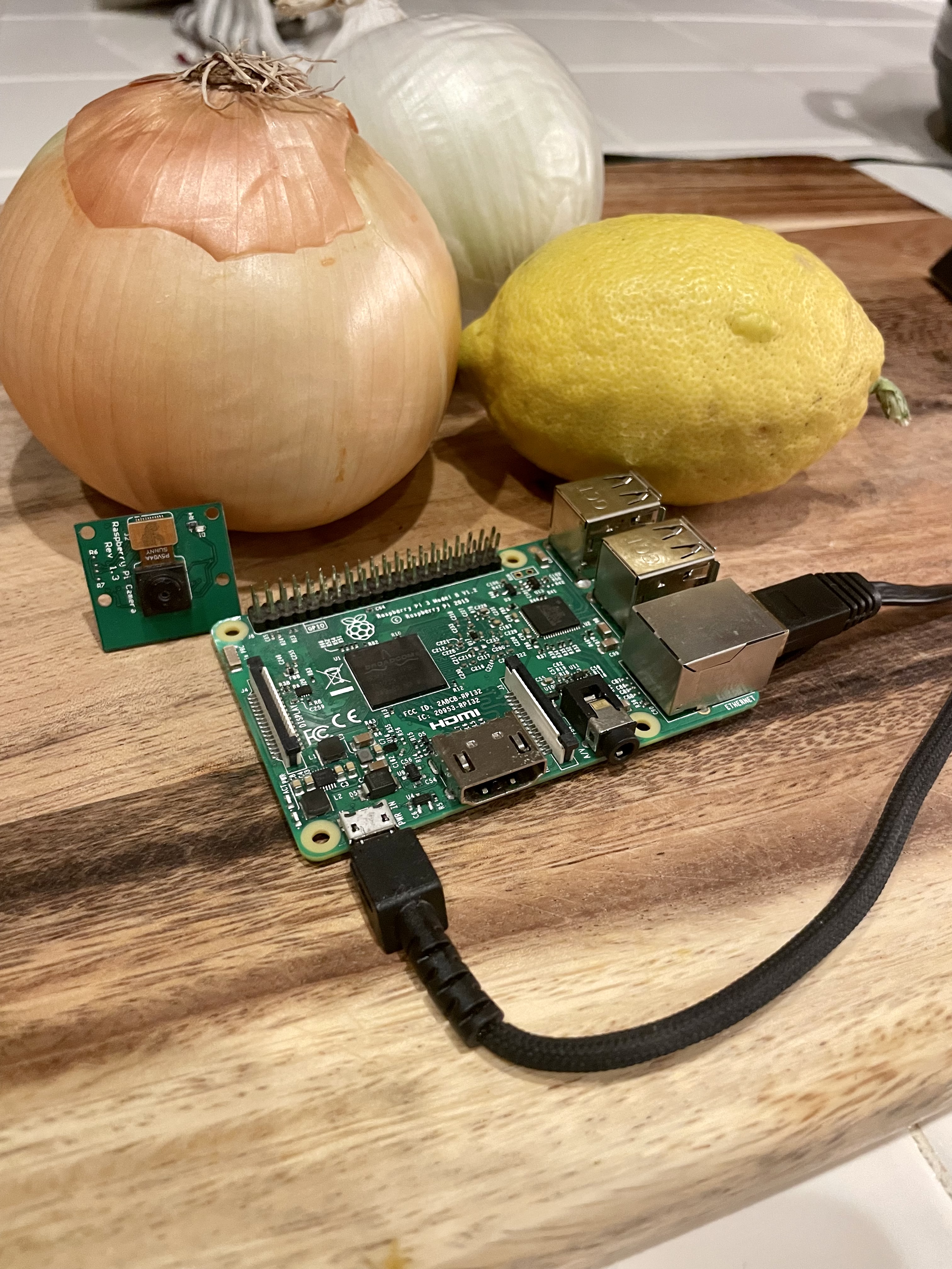 PantryChef: A Tensorflow and Raspberry Pi Recipe Suggestion App project image